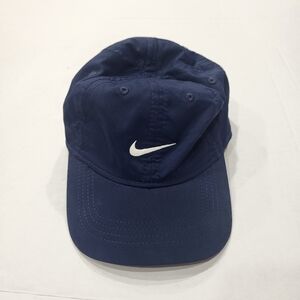 Nike Child Infant Dri-Fit Navy Blue Strap Back Dad Hat Adjustable Baseball Cap